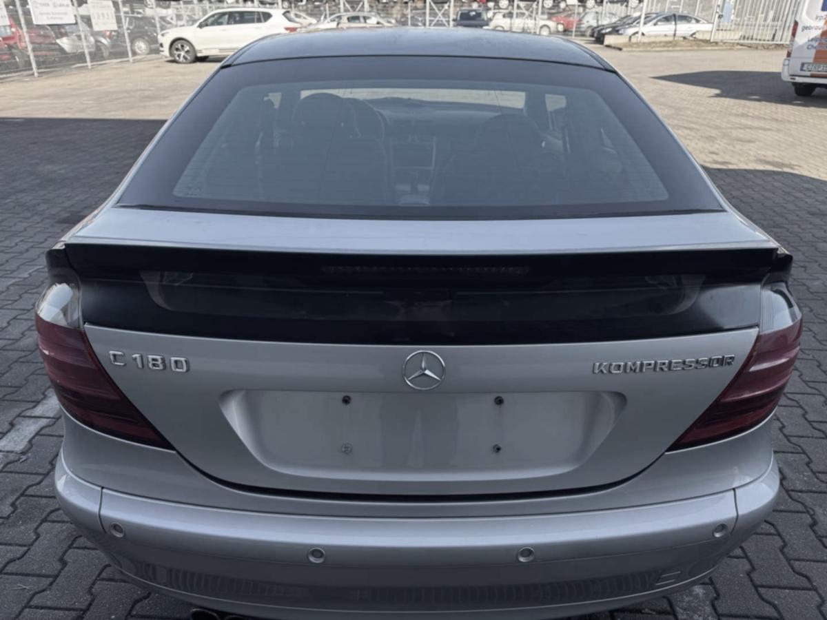 Mercedes Sportcoupe CL203 original Heckklappe mit Heckscheibe 744 Brillantsilber Bj.2003